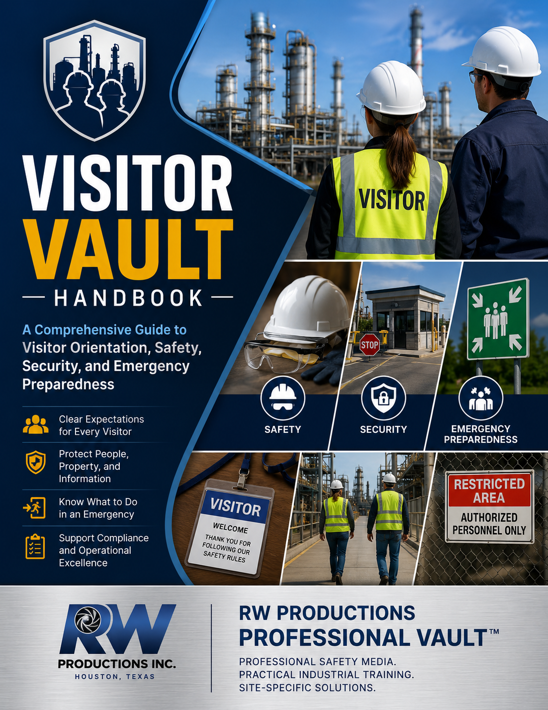 RW Productions Professional Vault Visitor Orientation Program cover