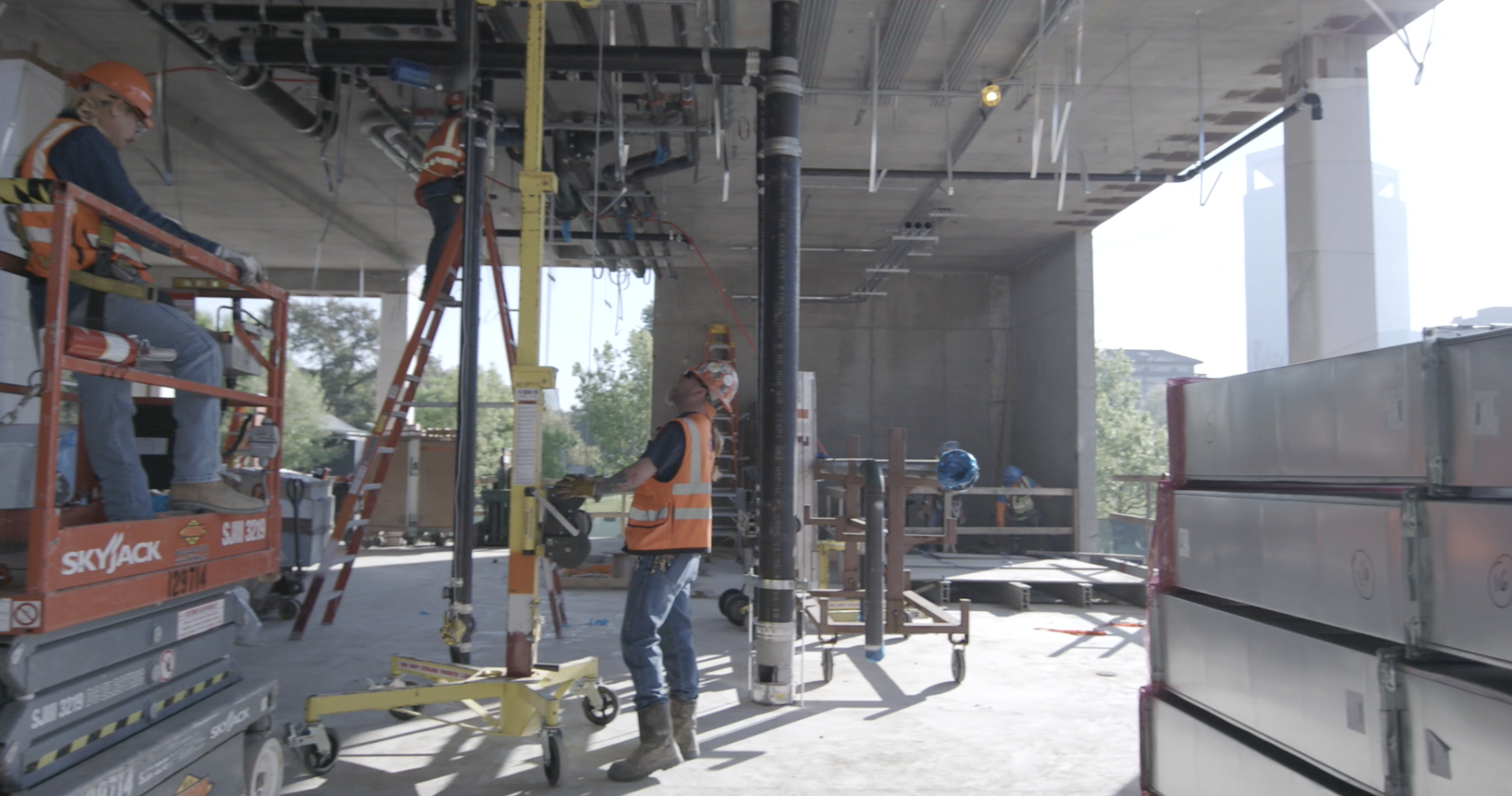 Contractor safety training production